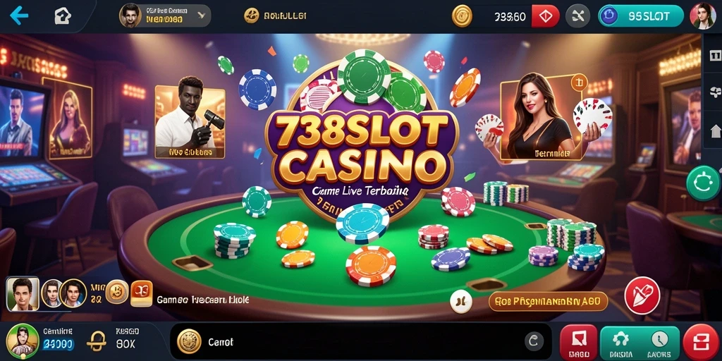 Gameplay Live Casino yang mendebarkan dengan dealer profesional.