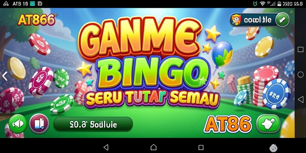 Tampilan menarik dari gameplay Bingo yang seru di AT866.