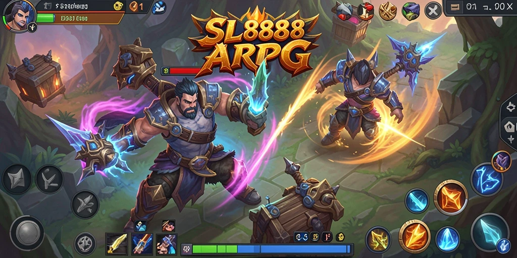 Tampilan gameplay yang mendebarkan dalam dunia ARPG.