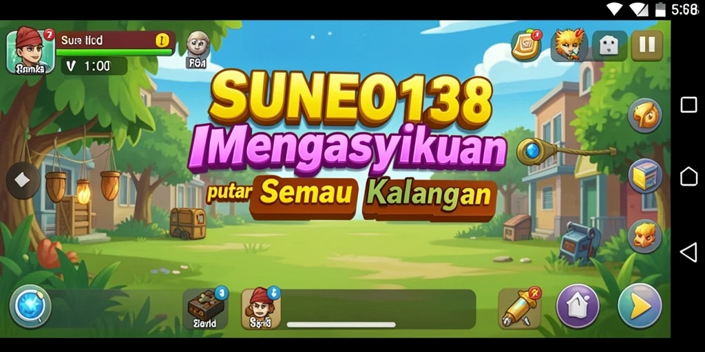 Tangkapan layar gameplay SUNEO138 menampilkan momen seru dalam dunia Idle.