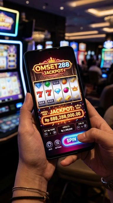 Screenshot aplikasi di omset288 saat mengunduh.